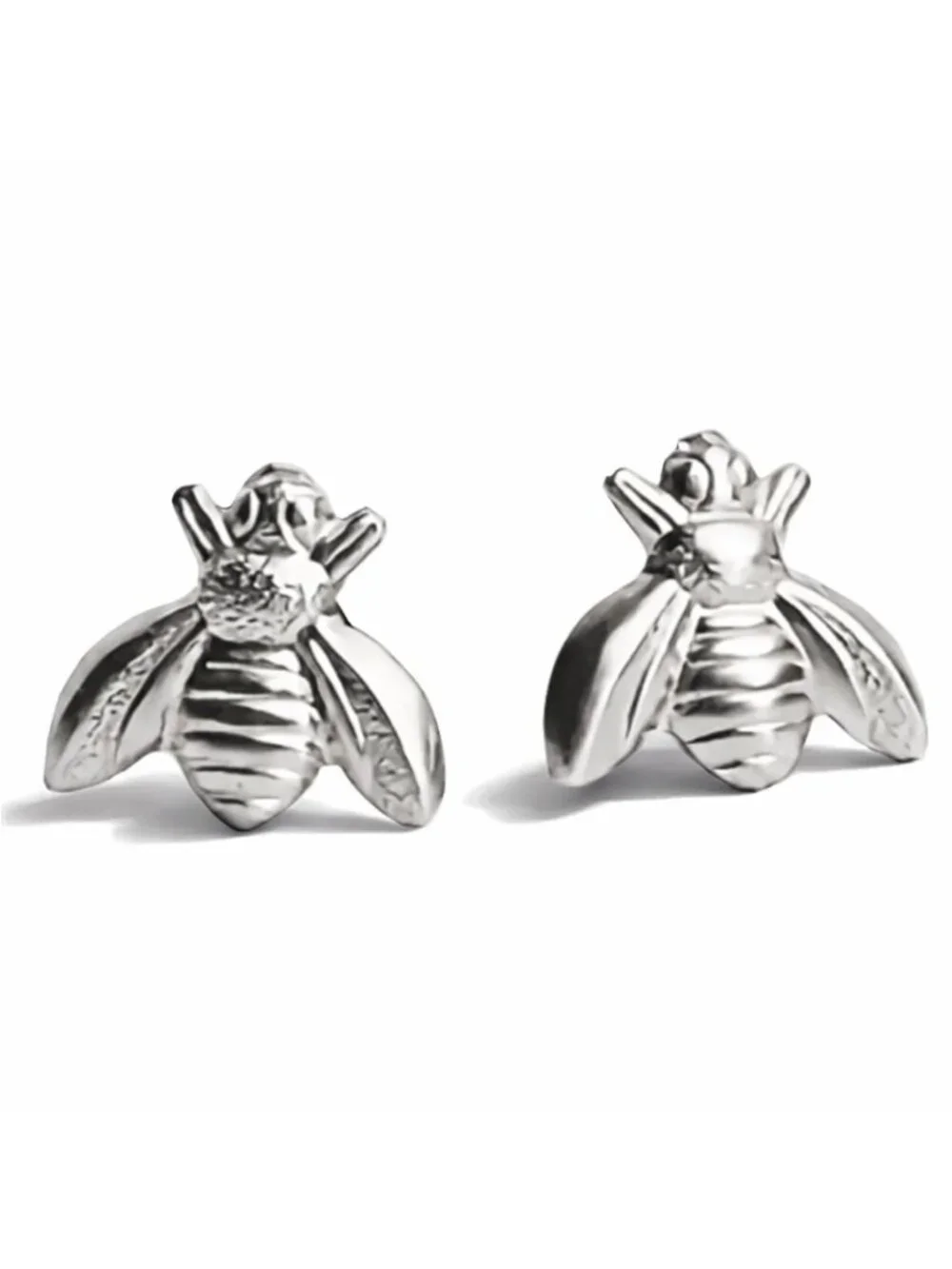 New! Silver Bee Post Earrings (1062) NWOT